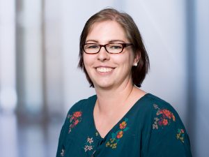 Janine Stolzenburg-Gieseler, Arztschreibkraft der Klinik für Urologie im Klinikum Ingolstadt