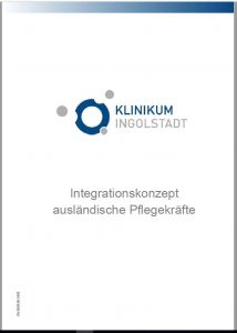 Titelblatt des Integrationskonzepts für ausländische Pflegekräfte des Klinikums Ingolstadt